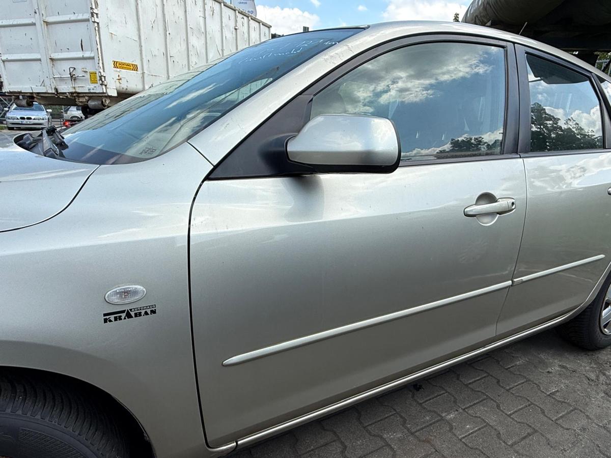 Mazda 3 BK original Tür vorn links 24E Sparkling Silver Fließheck Rohbau BJ05